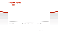 Desktop Screenshot of franksfoodshawaii.com